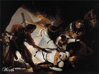 Illustration for article titled The Most Exalted Star Wars Religious Art In The Universe